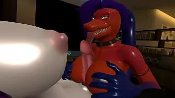 تشغيل فروي / الوحش Strakiashark تجميع الاباحية vrchat ~